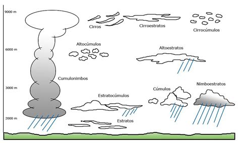 tipos de nubes | fenómenos atmosféricos | Pinterest ...