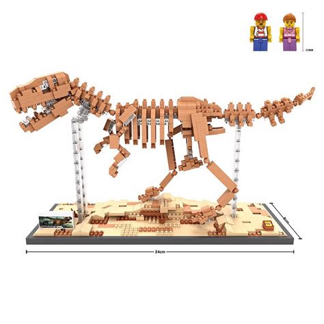 Tiranosaurio Rex Fosil Miniblocks Envío Gratis! Dinosaurio ...