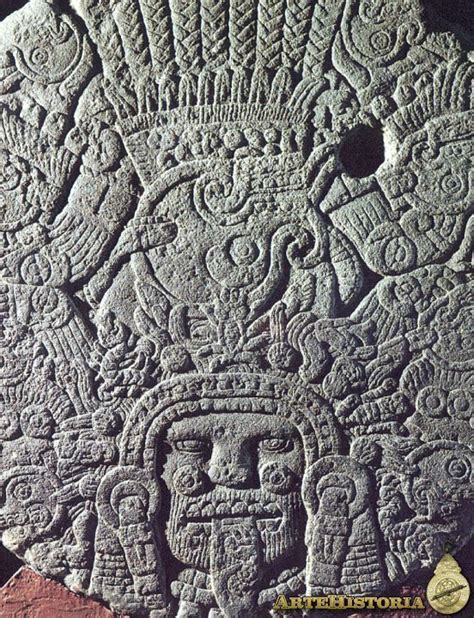 Tlaltecuhtli o  monstruo de la tierra . Cultura Azteca ...