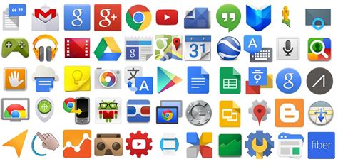 Todas las apps de Google disponibles en Android