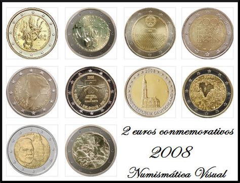 Todas las monedas de 2 euros conmemorativas 2008 ...