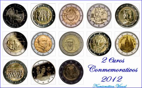 Todas las monedas de 2 euros conmemorativas 2012 ...