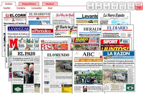 Todas las portadas de la prensa en Kiosko – Aníbal de la ...
