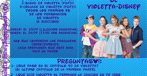 Todo sobre Violetta: A empezar el concurso!!!