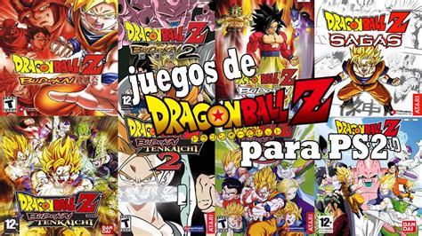 TODOS juegos de DRAGÓN BALL Z para la ps2   YouTube