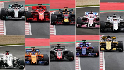 Todos los coches de Fórmula 1 para la temporada 2018 ...