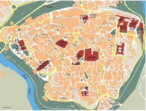 Toledo Vector map. Eps Illustrator Map | A vector eps maps ...