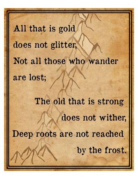 Tolkien Quote Lord of the Rings Hobbit by ...