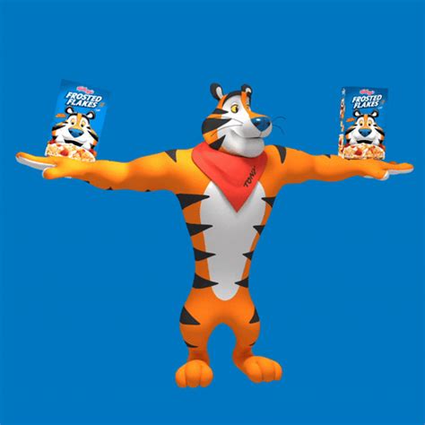 Tony The Tiger Dance GIF by Frosted Flakes   Find & Share ...