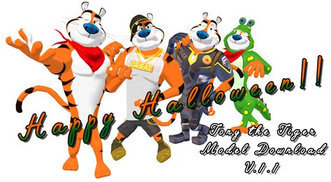 Tony the Tiger MMD model Download [V.1.1] by Pikadude31451 ...