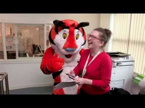 Tony the Tiger on Manchester s MetroLink   YouTube