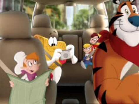 Tony the tiger Snap Crackle Pop Mr Mini wheat commercial ...