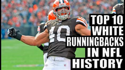 Top 10 Best White Running Backs in NFL History Sports Top 10