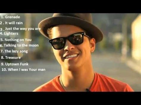Top 10 Bruno Mars Songs | Bruno Mars Singer   YouTube