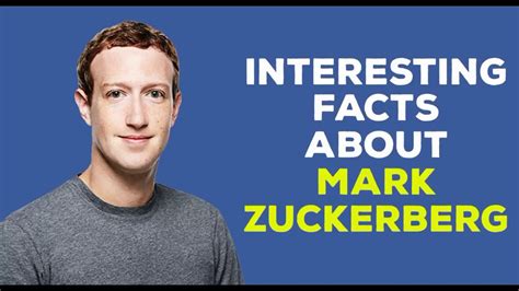 Top 10 Interesting Facts About Mark Zuckerberg   YouTube