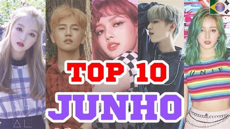 [TOP 10] K POP MUSIC VIDEOS | JUNHO 2018   YouTube