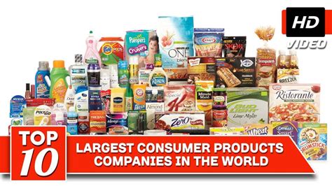 Top 10 Largest Consumer Products Companies In The World ...