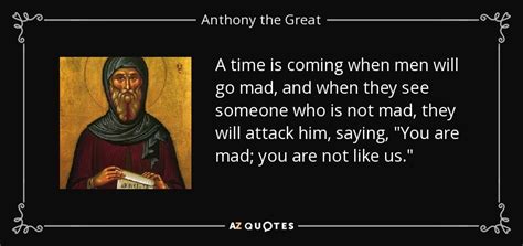 TOP 16 QUOTES BY ANTHONY THE GREAT | A Z Quotes