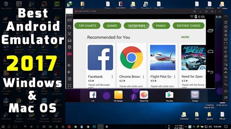 TOP 4 BEST Android Emulators  2017  *FREE* [Windows & Mac ...