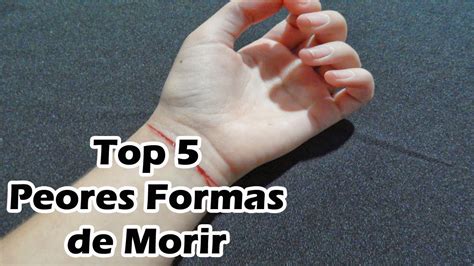 Top 5 Peores Formas de Morir   YouTube