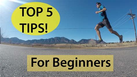 TOP 5 RUNNING TIPS FOR BEGINNERS! | Sage Running Training ...