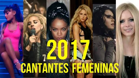 TOP 50   LAS MEJORES CANTANTES FEMENINAS 2017   YouTube