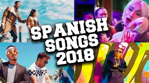 Top 50 Spanish Songs 2018   YouTube