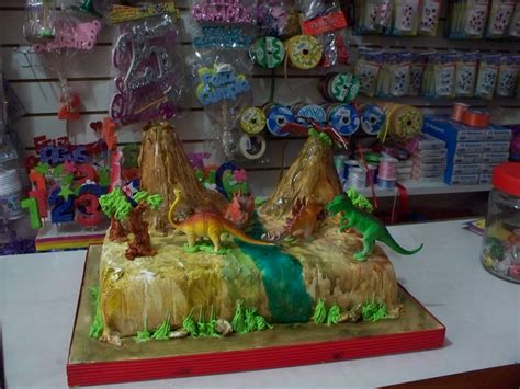 tortas artesanales: Dinosaurios