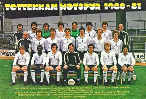 TOTTENHAM HOTSPUR FOOTBALL CLUB, 1980 81 | Tottenham ...