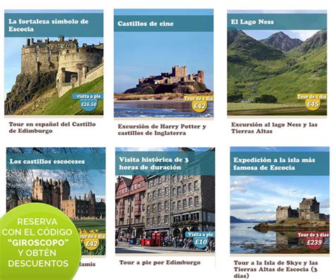 Tours Escocia en Español | Excursiones Edimburgo | Visitas ...