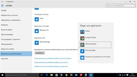 Trabajar con plataformas oficiales con Windows 10