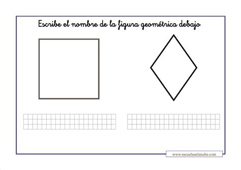 Trabajar las formas geométricas con estas fichas para Primaria