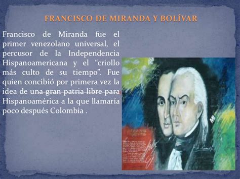 Trabajo de Simón Bolívar