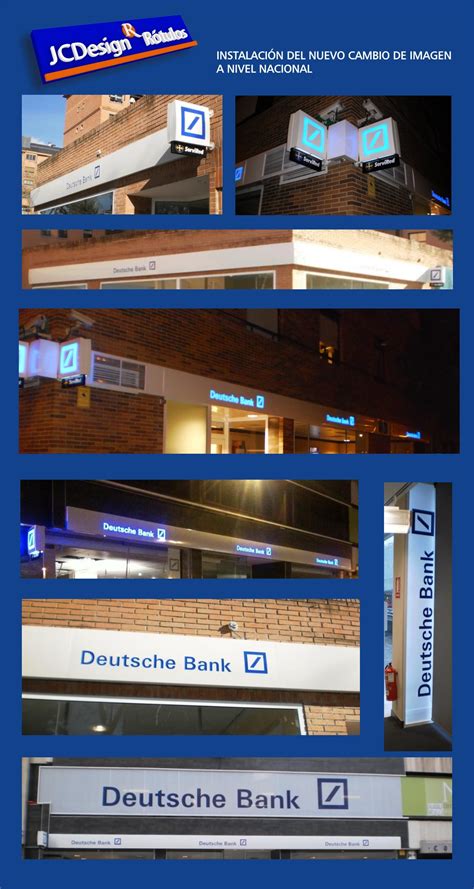 Trabajo Deutsche Bank, JCDesign Rótulos