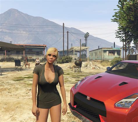 Tracey Improved Clothes + Face   GTA5 Mods.com