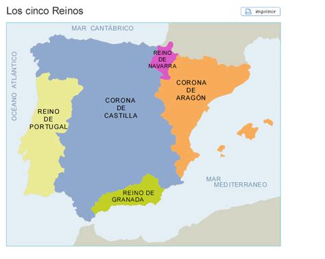 TRADICIONALISMO Zamora: Mapas Historicos Los Reinos de ...