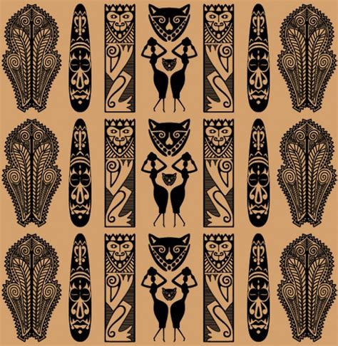 Traditional African Tribal Vector Pattern   WeLoveSoLo