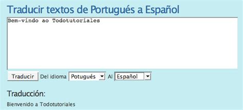 Traducir textos de Portugués a Español   Todotutoriales