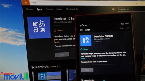 Traductor 10, nueva app universal para Windows 10 | PoderPDA