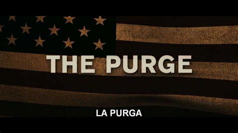 Trailer The purge  La purga  subtitulado en español    YouTube