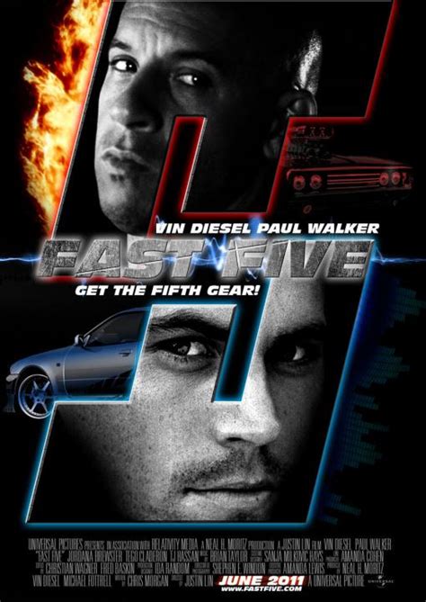 Trailer y afiche de “Rápido y Furioso 5”  Fast Five  | 365cine