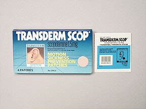 Transderm Scop Patch   patient information, description ...