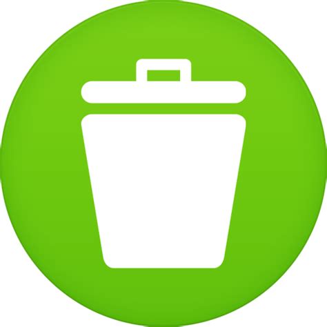 Trash Icon | Circle Iconset | Martz90