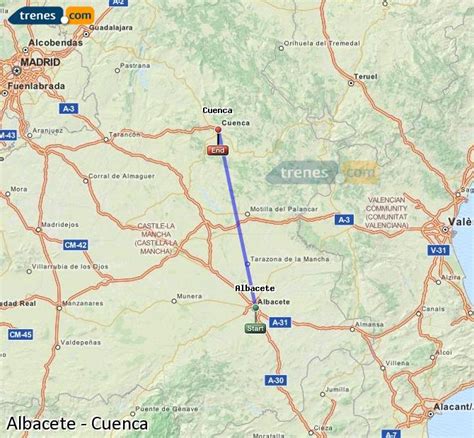 Trenes Albacete Cuenca baratos, billetes desde 4,40 ...
