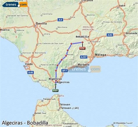 Trenes Algeciras Bobadilla más baratos desde 14,50