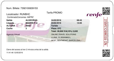 Trenes Algeciras Madrid baratos, billetes desde 36,50 ...