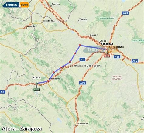 Trenes Ateca Zaragoza baratos, billetes desde 4,95 ...