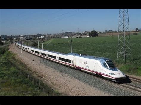 Trenes AVE   LAV Madrid Sevilla. Alcolea de Cordoba   YouTube