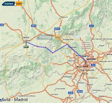 Trenes Ávila Madrid baratos, billetes desde 11,60 ...