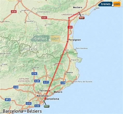 Trenes Barcelona Béziers baratos, billetes desde 24,60 ...